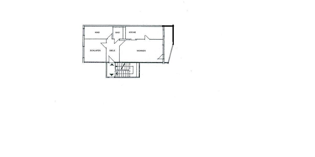 Etagenwohnung Sömmerda - 3 Zimmer, 72 m&sup2;, 74.000&euro; | Angebot:27094049