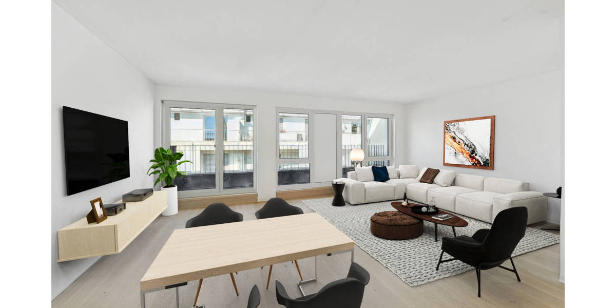 RESERVIERT Nr. 13 NEUBAU Penthouse-Flair auf 57?m² - 2 Zimmer mit Weitblick 2 zimmer