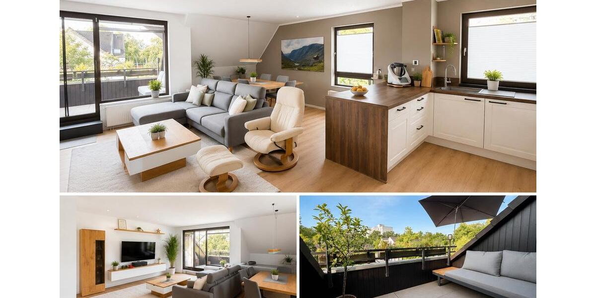 Dachgeschoßwohnung Erkrath - 4 Zimmer, 98 m&sup2;, 425.000&euro; | Angebot:26750061