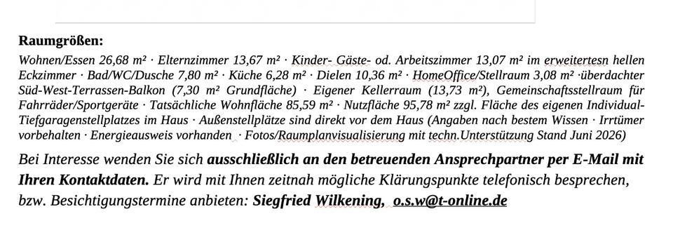 Etagenwohnung Ottobeuren - 3.5 Zimmer, 85 m&sup2;, 341.000&euro; | Angebot:26998007