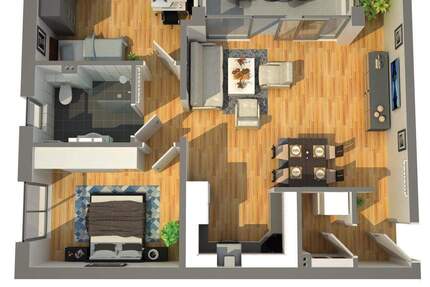 Zuhause heute- Moderner und energieeffizienter Neubau (KfW40) mit 3 Zimmer Wohnung 3 zimmer