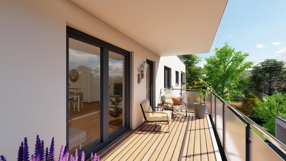 Vermiete helle 3-Zimmer-Wohnung in Hunderdorf (Neubau) 3 zimmer