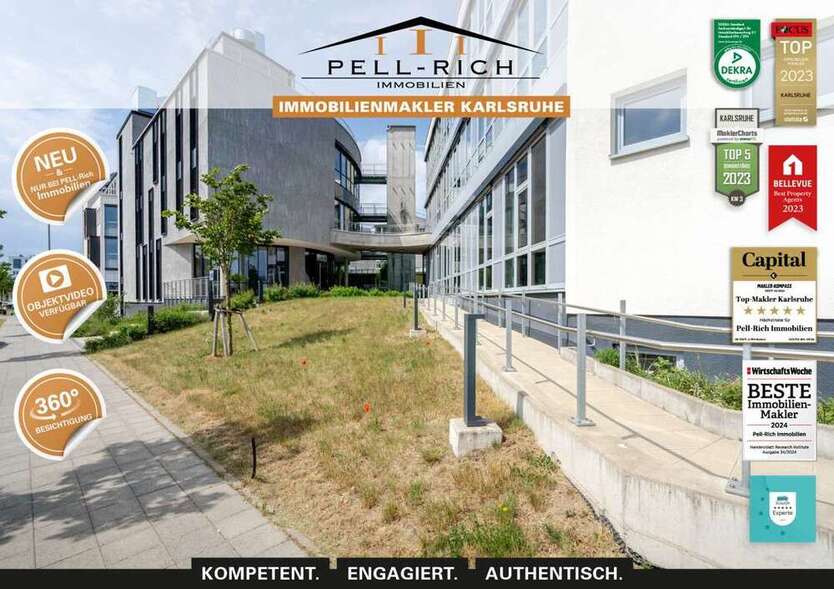 Büro in Karlsruhe 5.257,80 € 363.3 m²