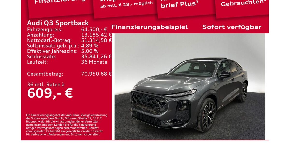Audi Q3 6.001 km 64.500 &euro; Berlin 12489
