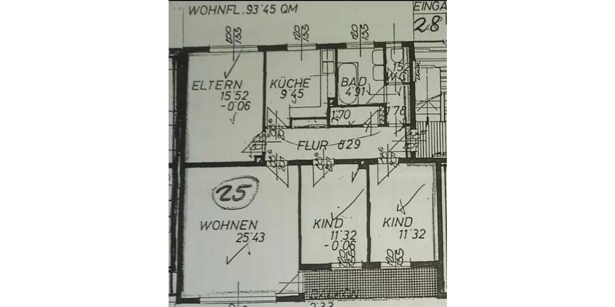 Etagenwohnung Rosenheim Innenstadt - 4 Zimmer, 94 m&sup2;, 480.000&euro; | Angebot:26447307