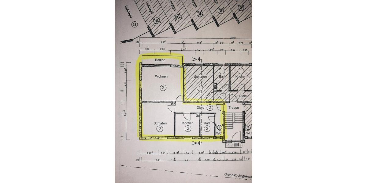 Hochparterre Regen - 2 Zimmer, 67 m&sup2;, 570&euro; | Angebot:25307781