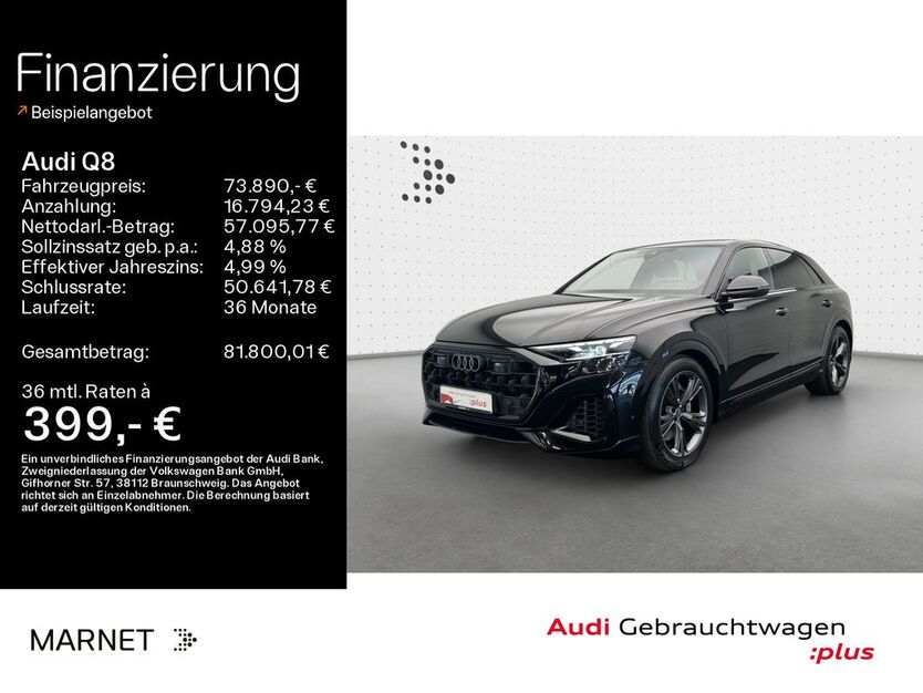 Audi Q8 27.278 km 73.890 € Bad Nauheim 61231