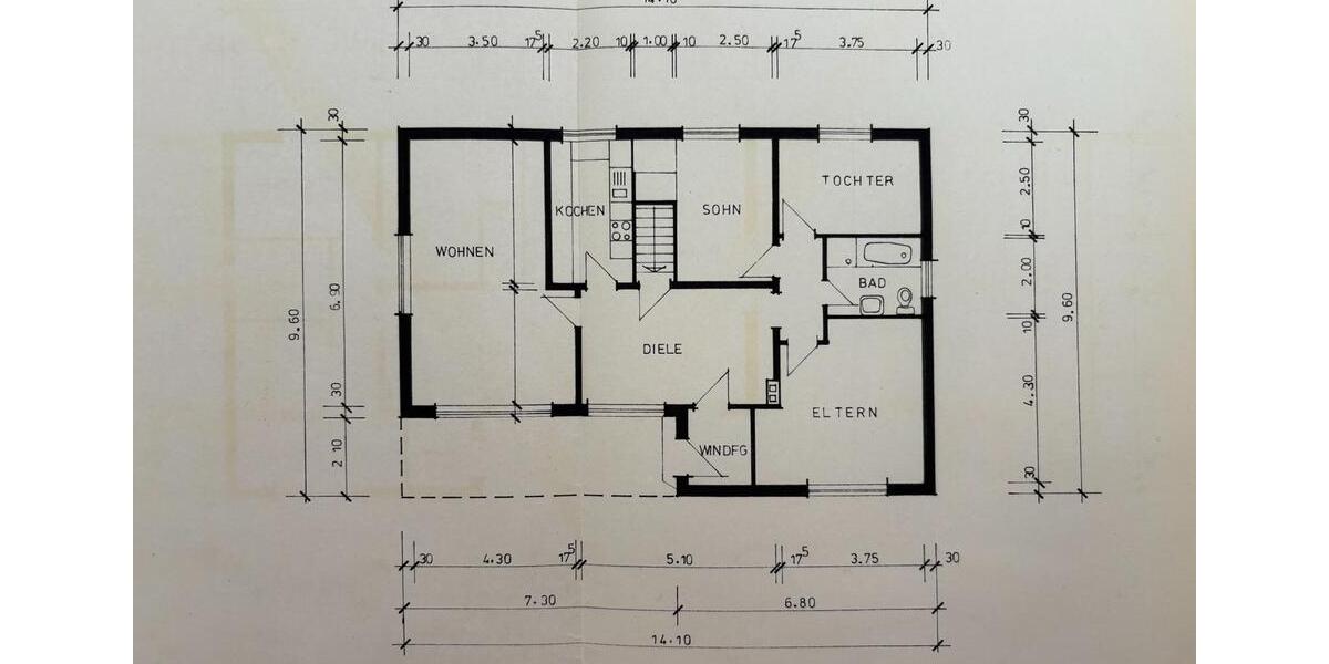 Erdgeschoßwohnung Hagen Hagen-Nord - 4.5 Zimmer, 95 m&sup2;, 1.000&euro; | Angebot:25047330