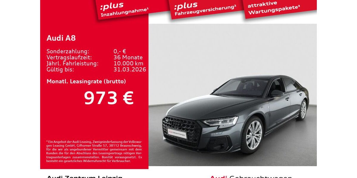 Audi A8 23.465 km 81.880 &euro; Leipzig 04129