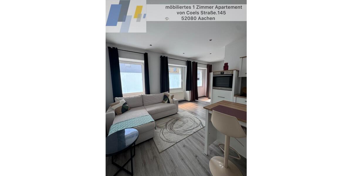 Erdgeschoßwohnung Aachen Eilendorf - 1 Zimmer, 25 m&sup2;, 749&euro; | Angebot:26676636