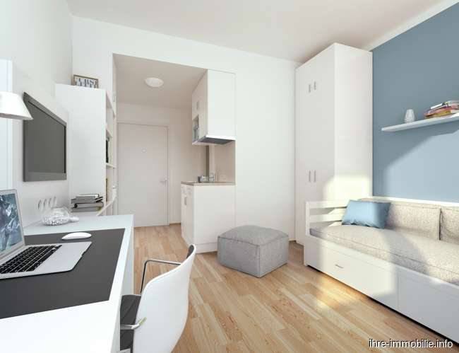 Etagenwohnung Hamburg Harburg - 1 Zimmer, 19 m&sup2;, 119.000&euro; | Angebot:26284636