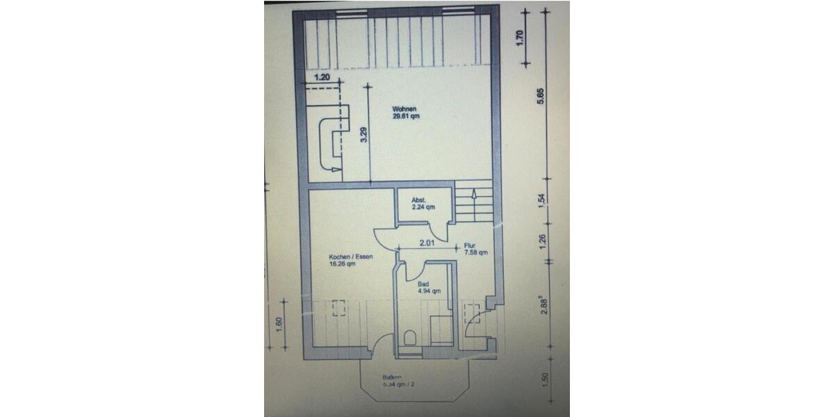 Maisonette-Wohnung von privat – 3,5 Zimmer, Wiesloch Innenstadt 3.5 zimmer