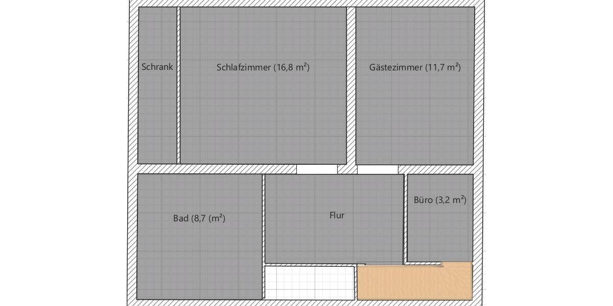 Wohnung 3,5 Zimmer mit Terrasse und Garten in Innenstadtnähe 3 zimmer