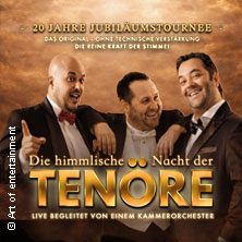 Himmlische Nacht der Tenöre - Das Original - Live und ohne technische Verstärkung 07.01.2027 Konzertsaal am Friednspark