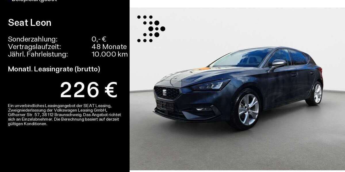 Seat Leon 9.297 km 25.480 &euro; Haßfurt 97437