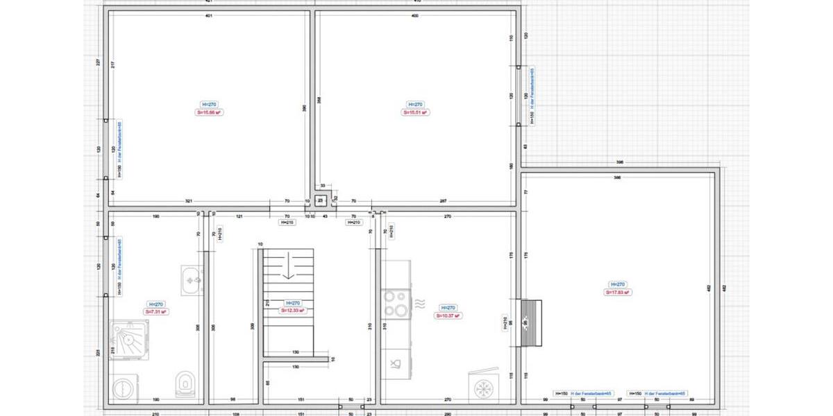 Etagenwohnung Petershagen - 2 Zimmer, 60 m&sup2;, 450&euro; | Angebot:25384579