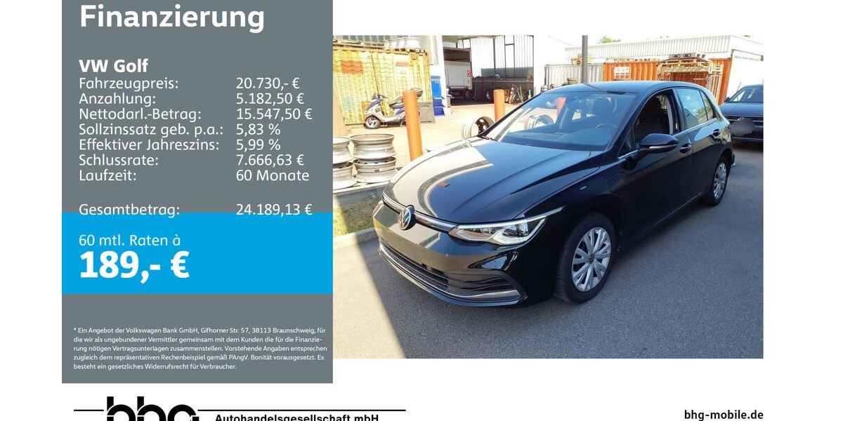 VW Golf 73.197 km 20.730 &euro; Ettlingen 76275