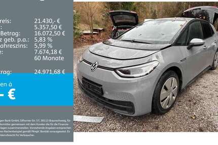 VW ID.3 47.201 km 21.430 &euro; Reutlingen 72770