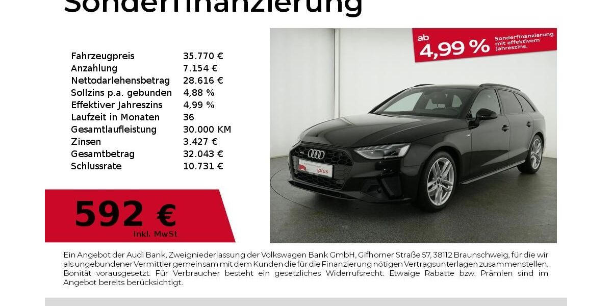 Audi A4 29.999 km 35.770 &euro; Nürnberg 90441