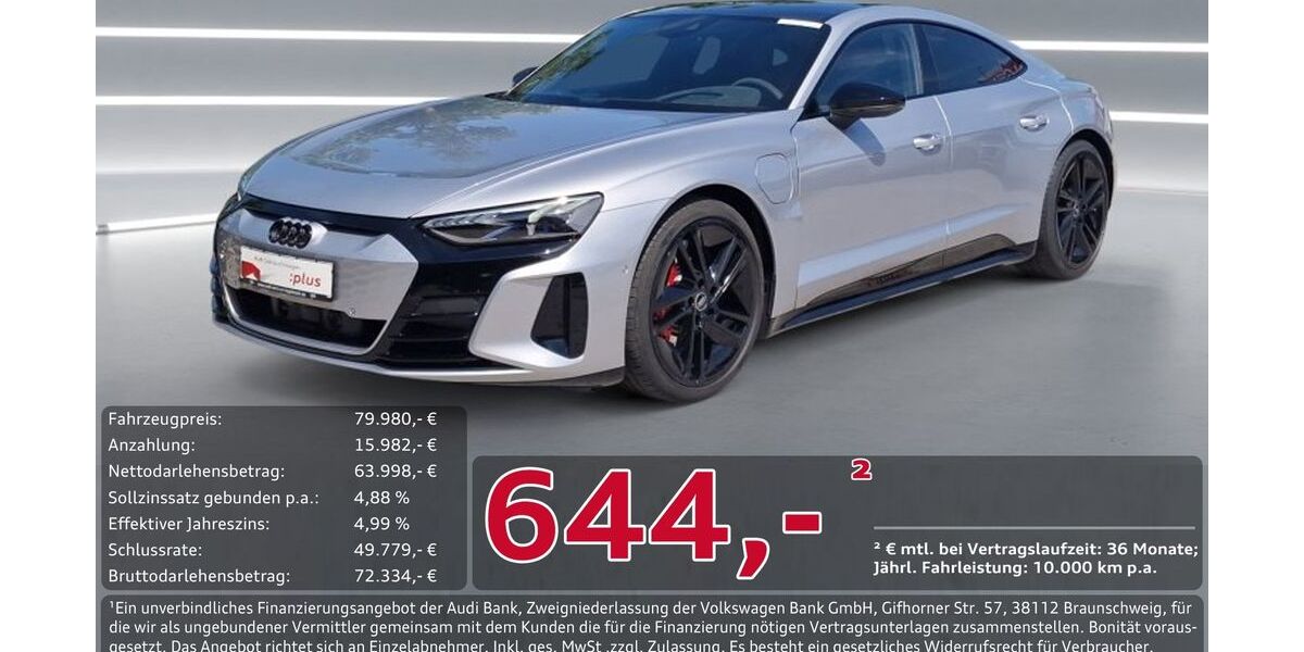 Audi RS e-tron GT 21.296 km 77.980 &euro; Ingolstadt 85057