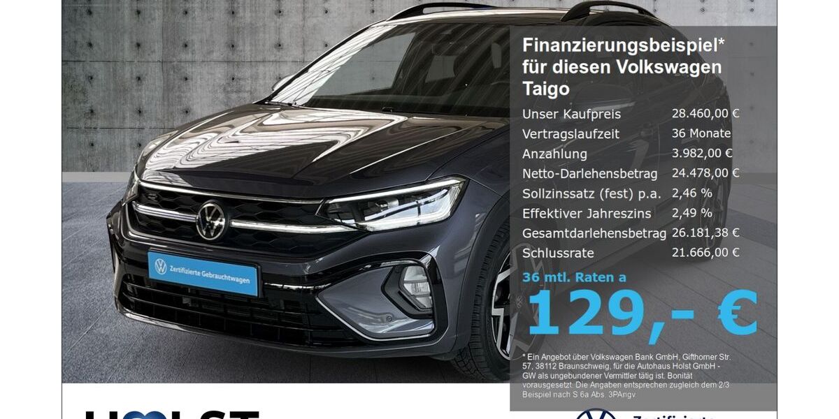 VW Taigo 15.419 km 28.460 &euro; Scheeßel 27383