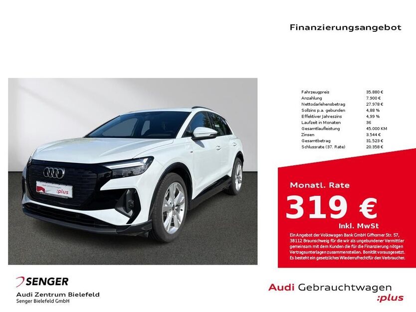 Audi Q4 e-tron 46.113 km 35.880 € Bielefeld 33609