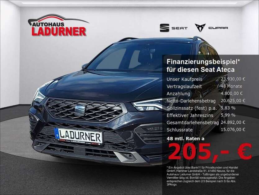 Seat Ateca 71.200 km 23.930 € Tuttlingen 78532