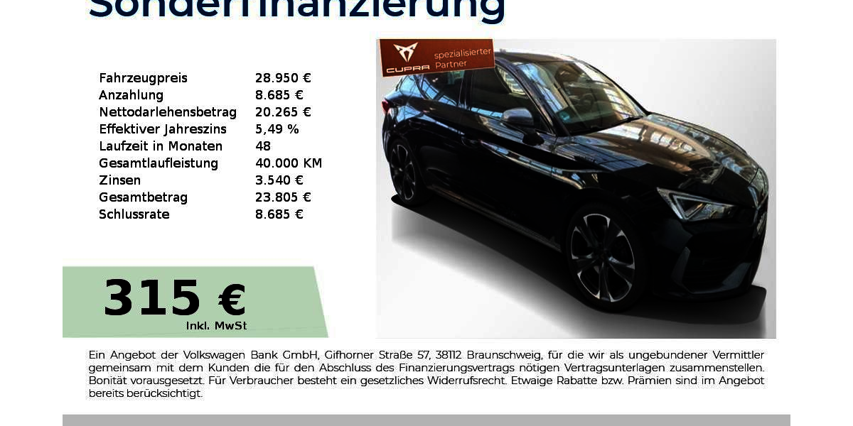 Cupra Leon 26.650 km 28.950 &euro; Nürnberg 90441