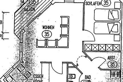 Wohnung Schrozberg - 2.5 Zimmer, 63 m&sup2;, 480&euro; | Angebot:26381359