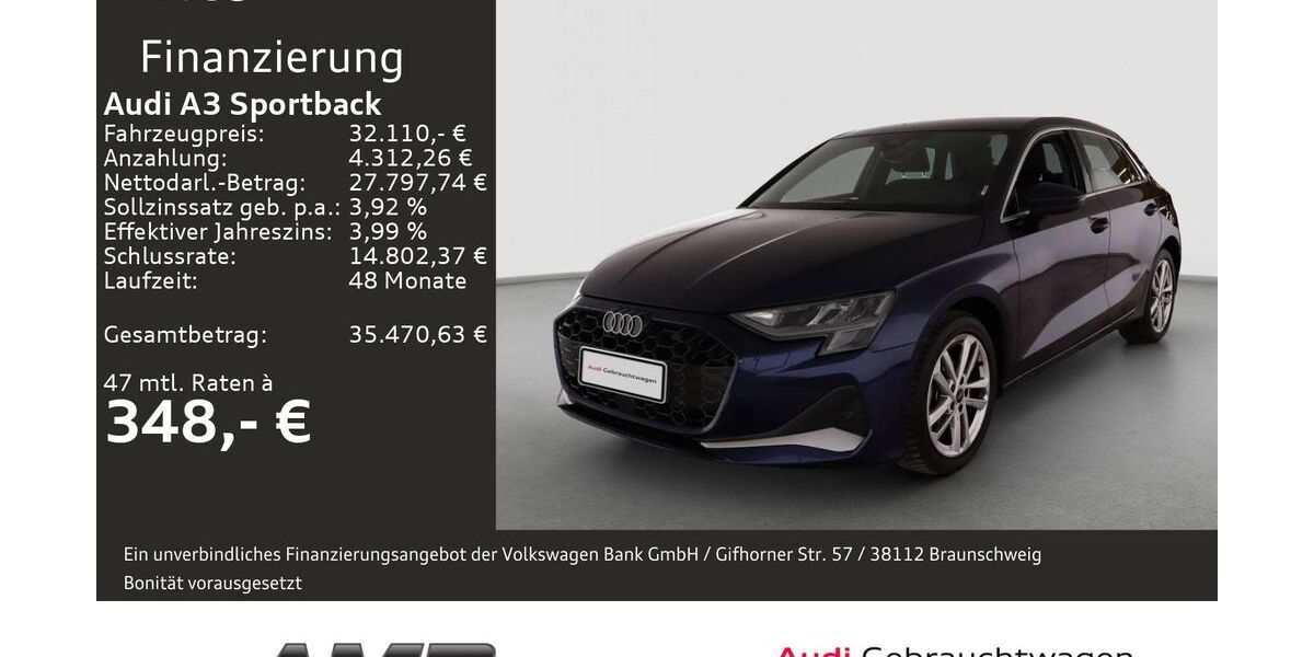 Audi A3 16.860 km 31.480 &euro; Borna 04552