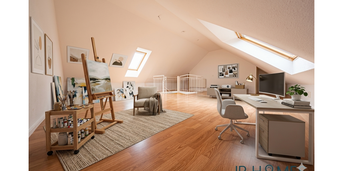 Wohnen mit Atelierflair – Maisonettewohnung in Wassernähe zum Zeuthener See - Maisonettenwohnung Zeuthen | Angebot:26095734