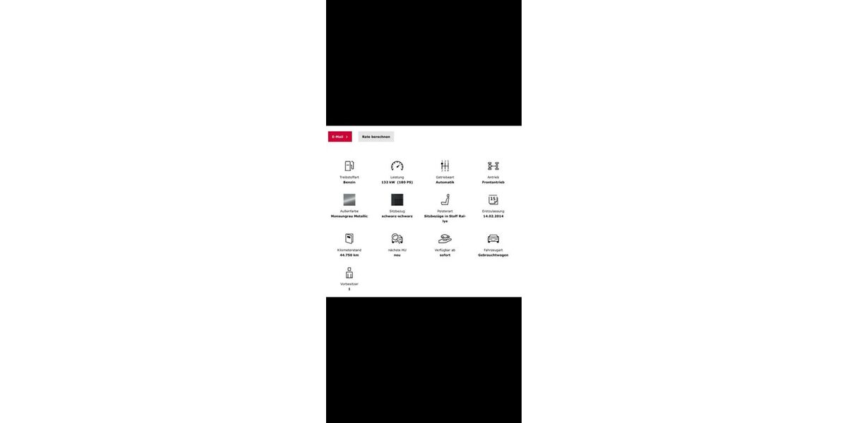 Audi A3 67.400 km 15.800 &euro; München 80688