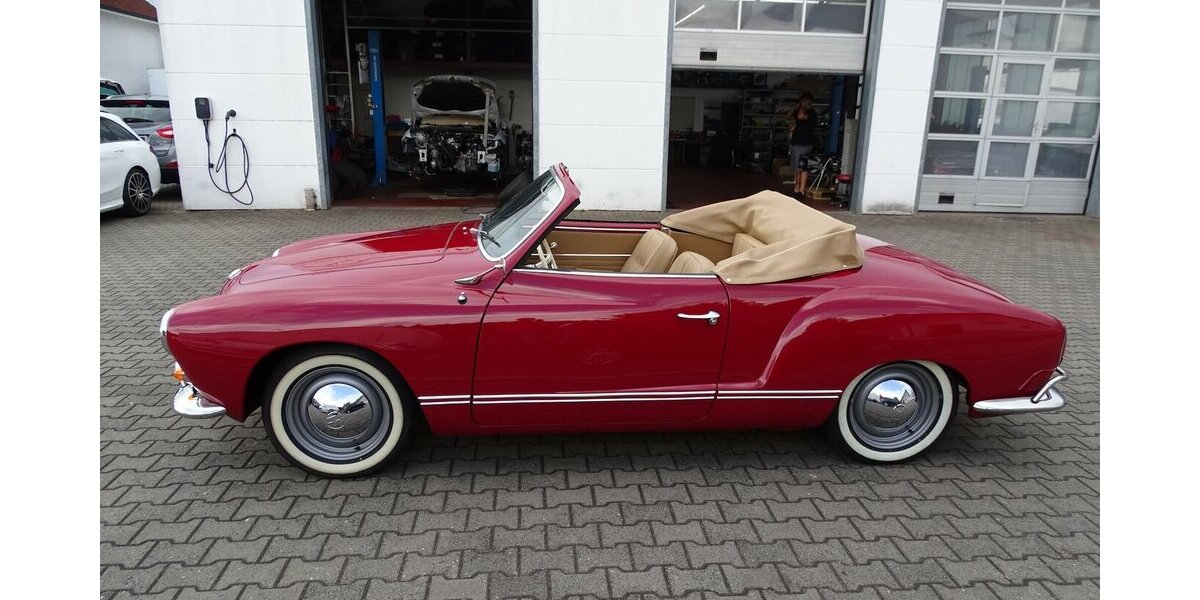 VW Karmann Ghia Cabrio vollständig restauriert 1.200 km 59.990 &euro; Rodgau 63110