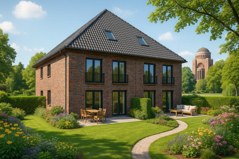 Neubau in Winterhude . Großes Premium - Stadthaus (A+) direkt am Stadtpark