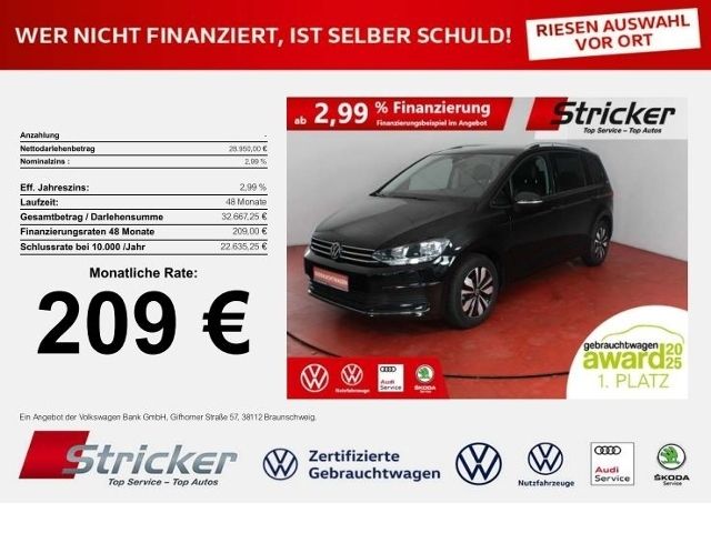 VW Touran 26.698 km 28.879 &euro; Detmold 32760
