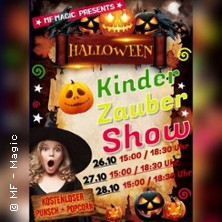 Halloween Familien Zauber Show 27.10.2025 Waldplatz Brunnentälestraße Rottweil