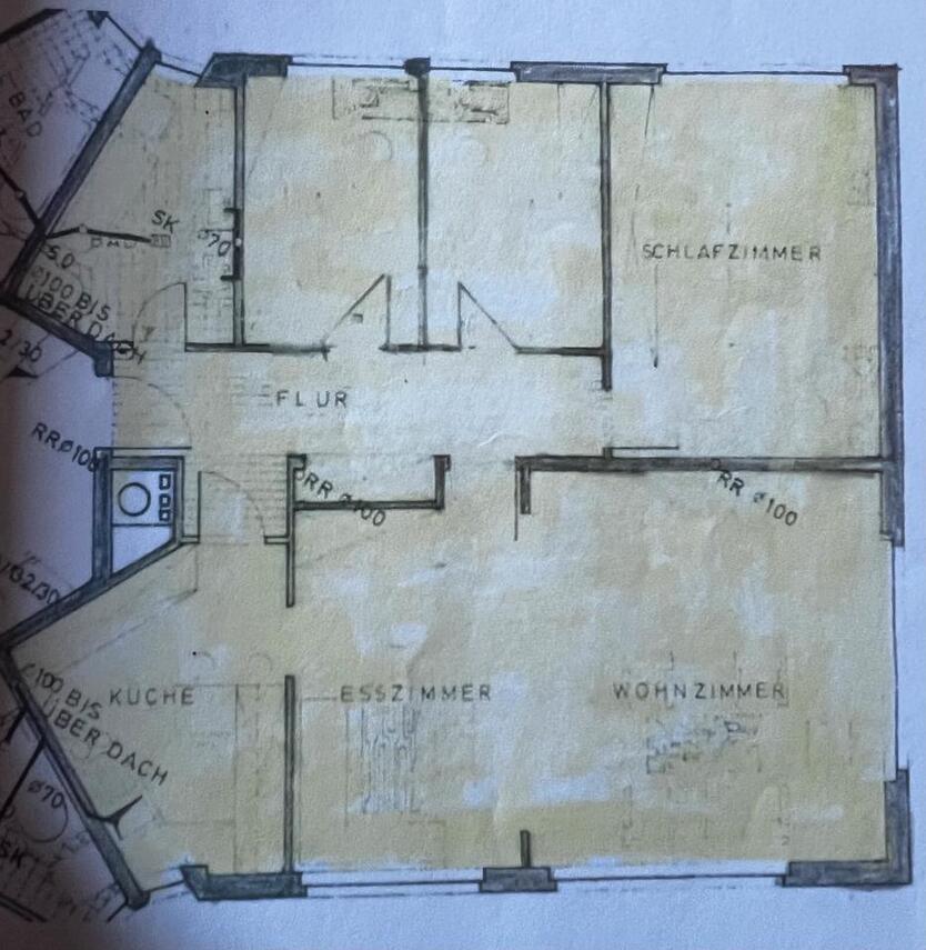 4 Zimmer Wohnung mit Garage