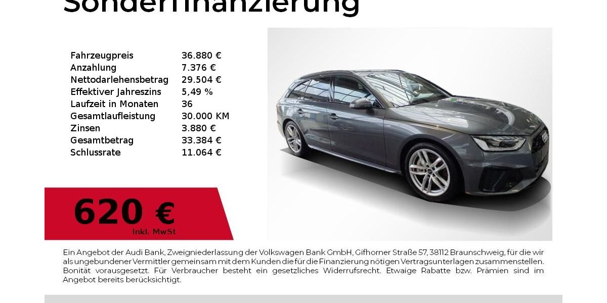 Audi A4 37.759 km 36.880 &euro; Nürnberg 90441