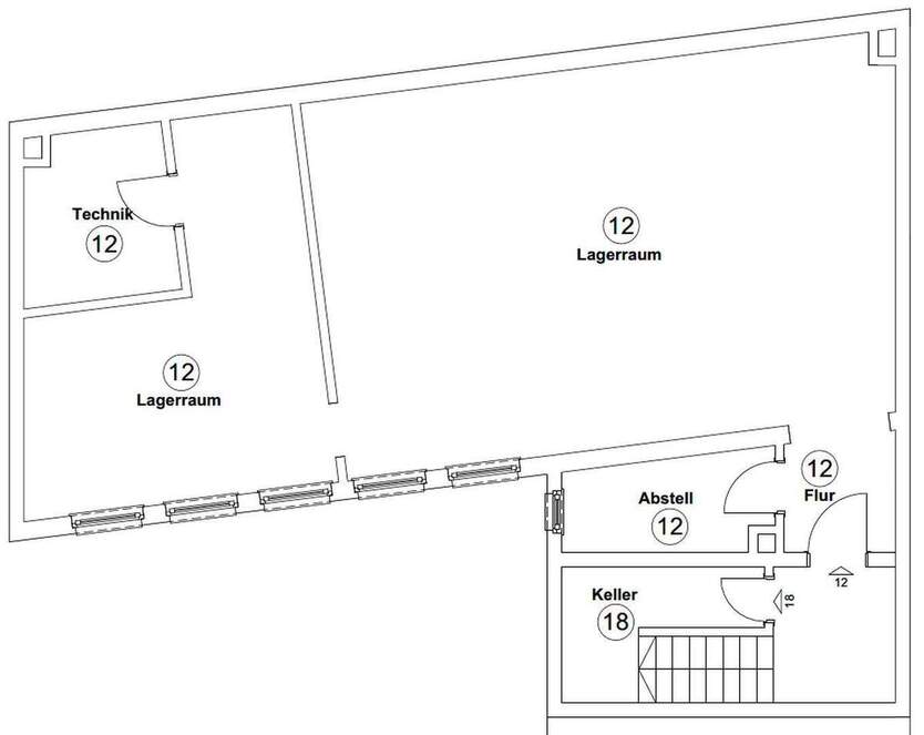 Provisionsfrei v. Eigentümer! Großzügiges Rückgebäude mit enormem Entwicklungspotenzial zimmer