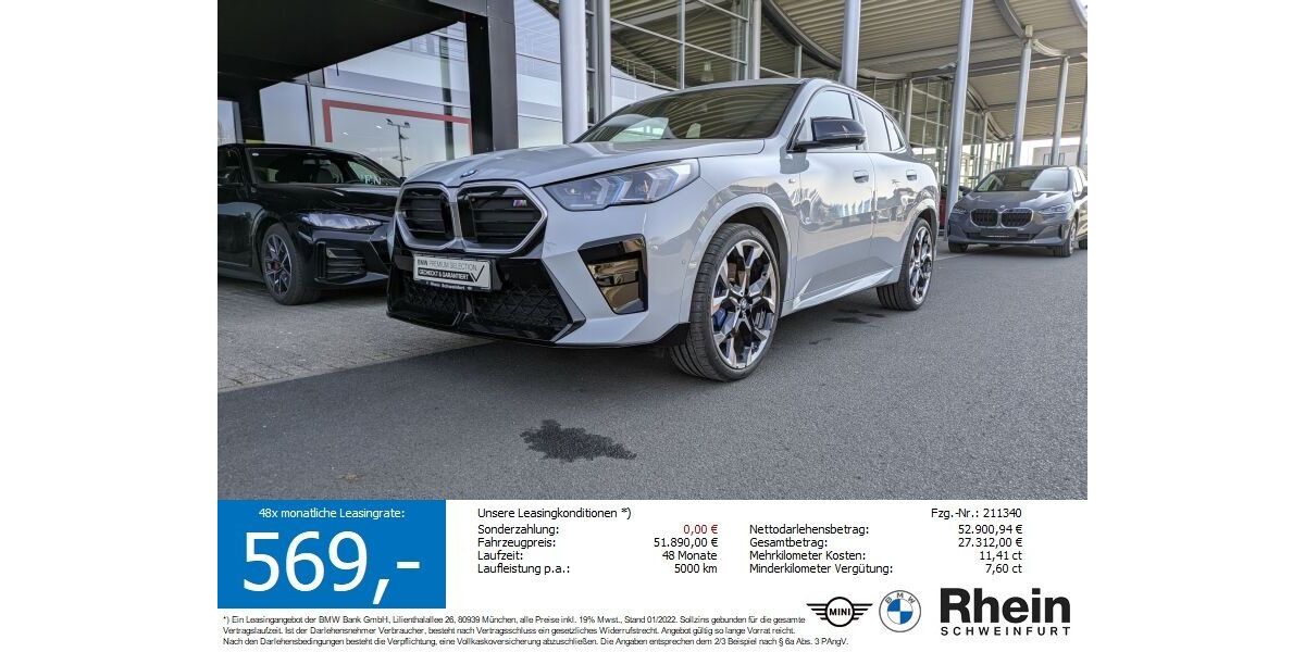 BMW X2 25.427 km 48.950 &euro; Schweinfurt 97424