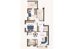 Etagenwohnung Konstanz Wollmatingen - 3 Zimmer, 63 m&sup2;, 305.000&euro; | Angebot:26795176