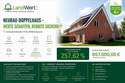Grundstück Edewecht - 857.000&euro; | Angebot:26434604