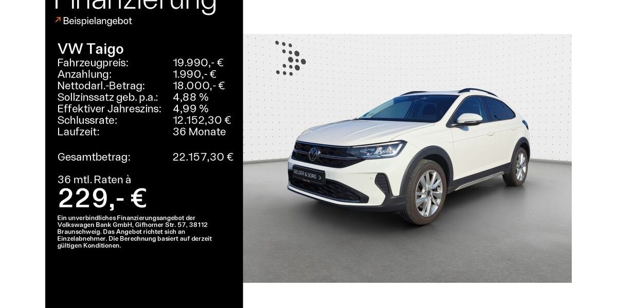 VW Taigo 51.609 km 18.990 &euro; Coburg 96450