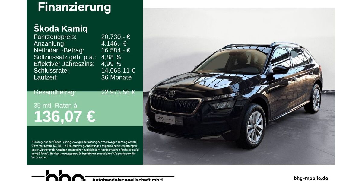 Skoda Kamiq 46.728 km 20.730 &euro; Ettlingen 76275