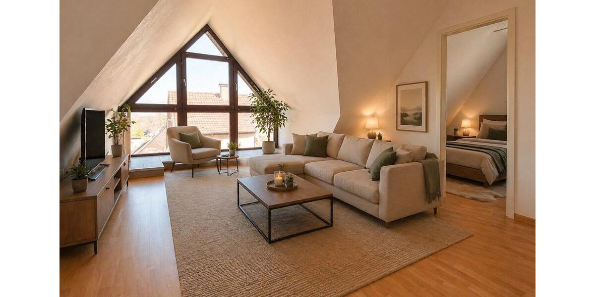 Dachgeschoßwohnung Schlangen - 2 Zimmer, 31 m&sup2;, 375&euro; | Angebot:26397794