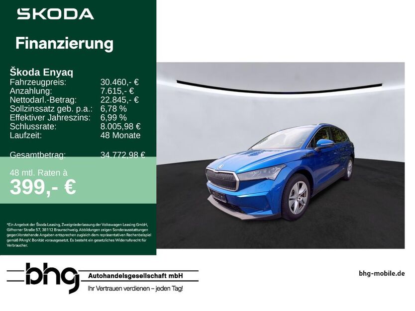 Skoda Enyaq 33.276 km 30.460 € Lörrach 79540