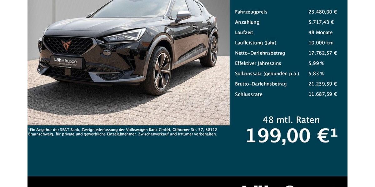 Cupra Formentor 59.575 km 23.480 &euro; Neuwied 56564