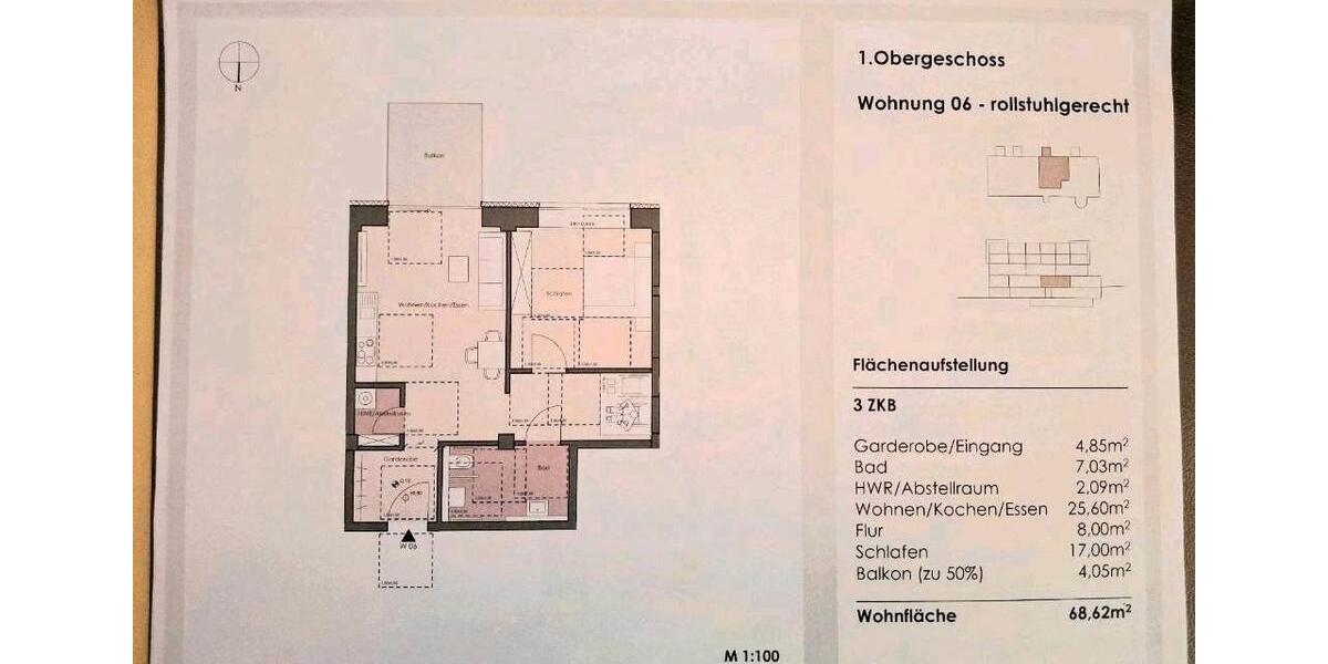 Erdgeschoßwohnung Kusel - 2 Zimmer, 58 m&sup2;, 225.000&euro; | Angebot:26416757