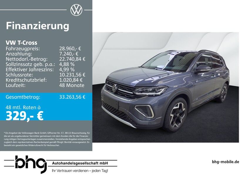 VW T-Cross 25.513 km 28.960 € Albstadt 72458