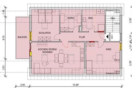 Wohnung Weilburg - 4 Zimmer, 85 m&sup2;, 1.100&euro; | Angebot:25329137